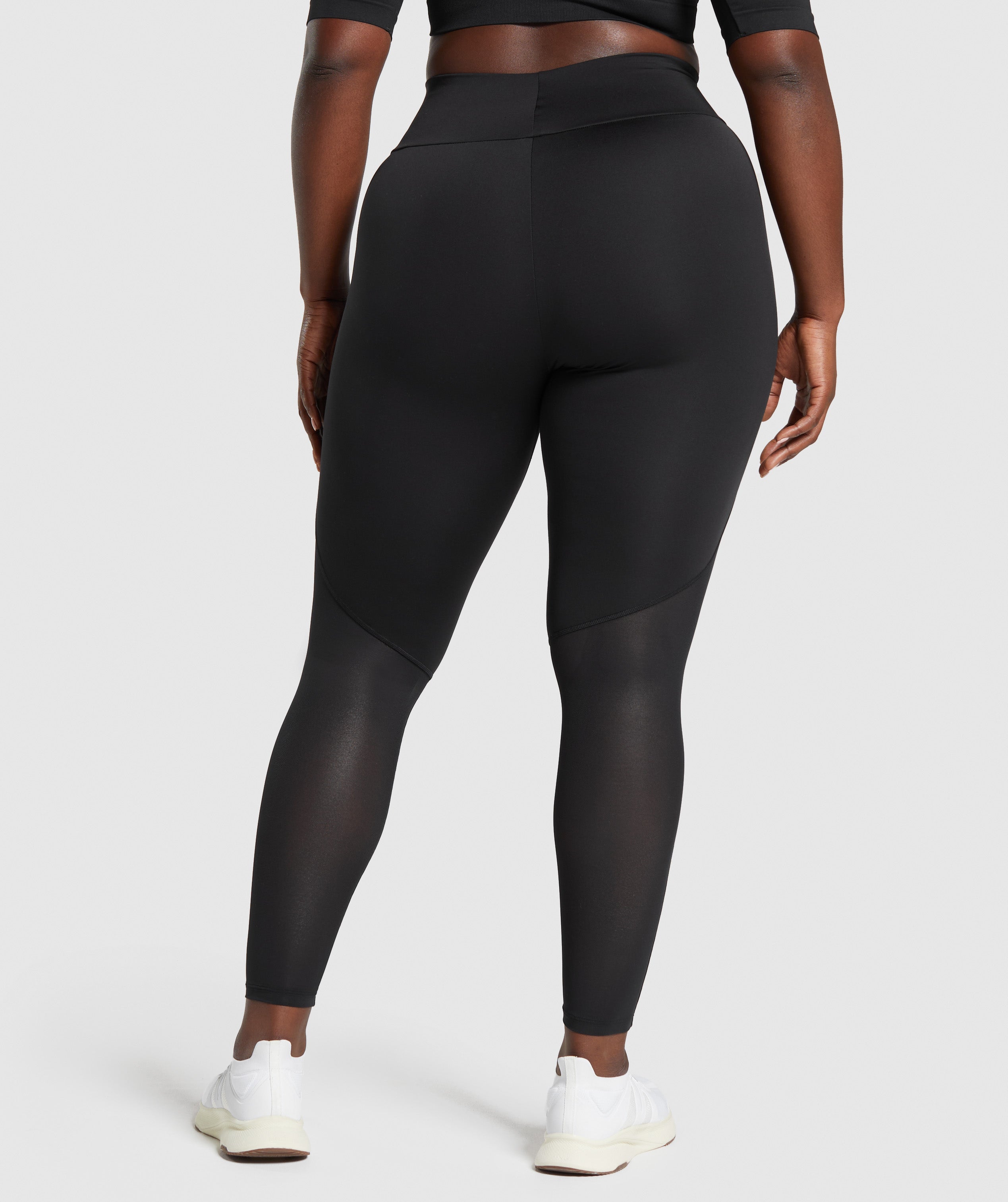 Everyday Mesh Legging - Black