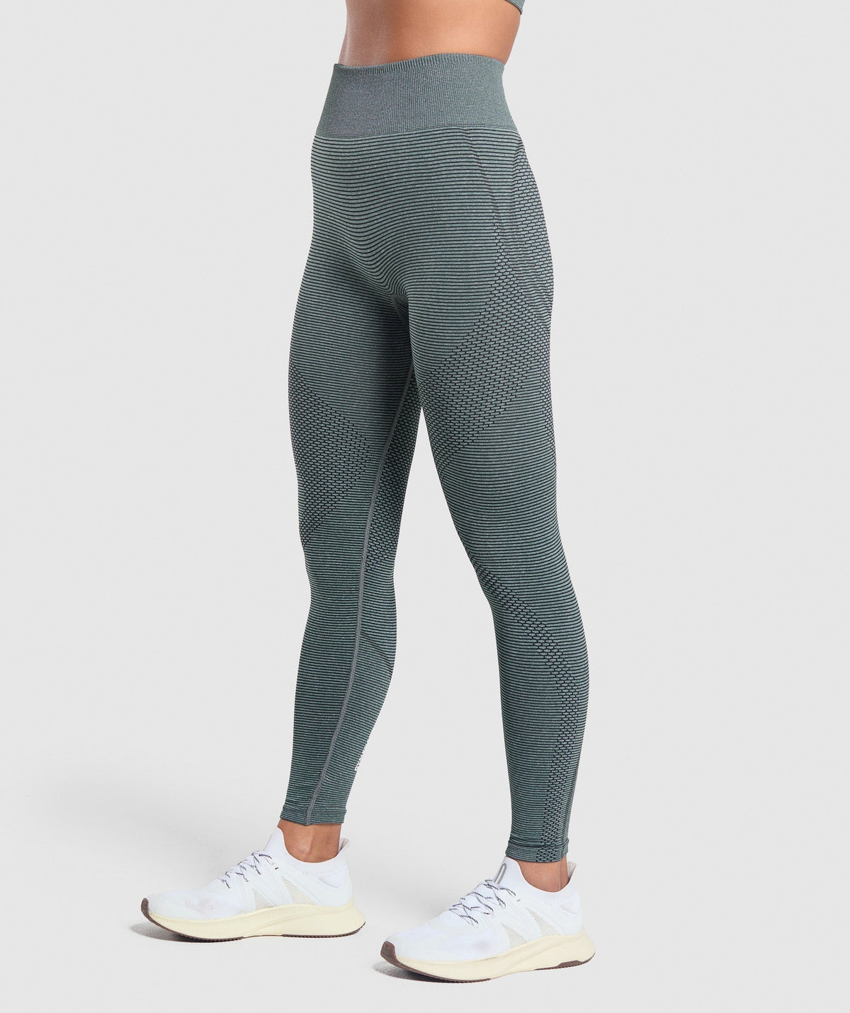 Sport Seamless Leggings - Victory Green/Discipline Green