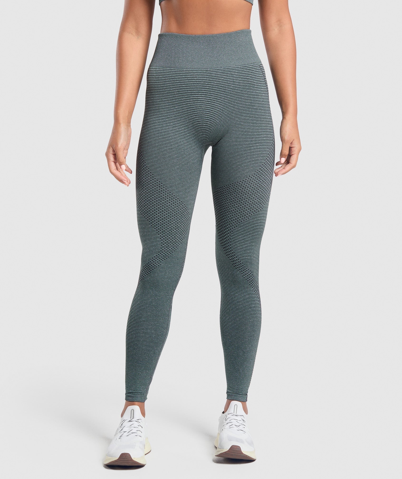 Sport Seamless Leggings - Victory Green/Discipline Green