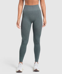 Sport Seamless Leggings - Victory Green/Discipline Green