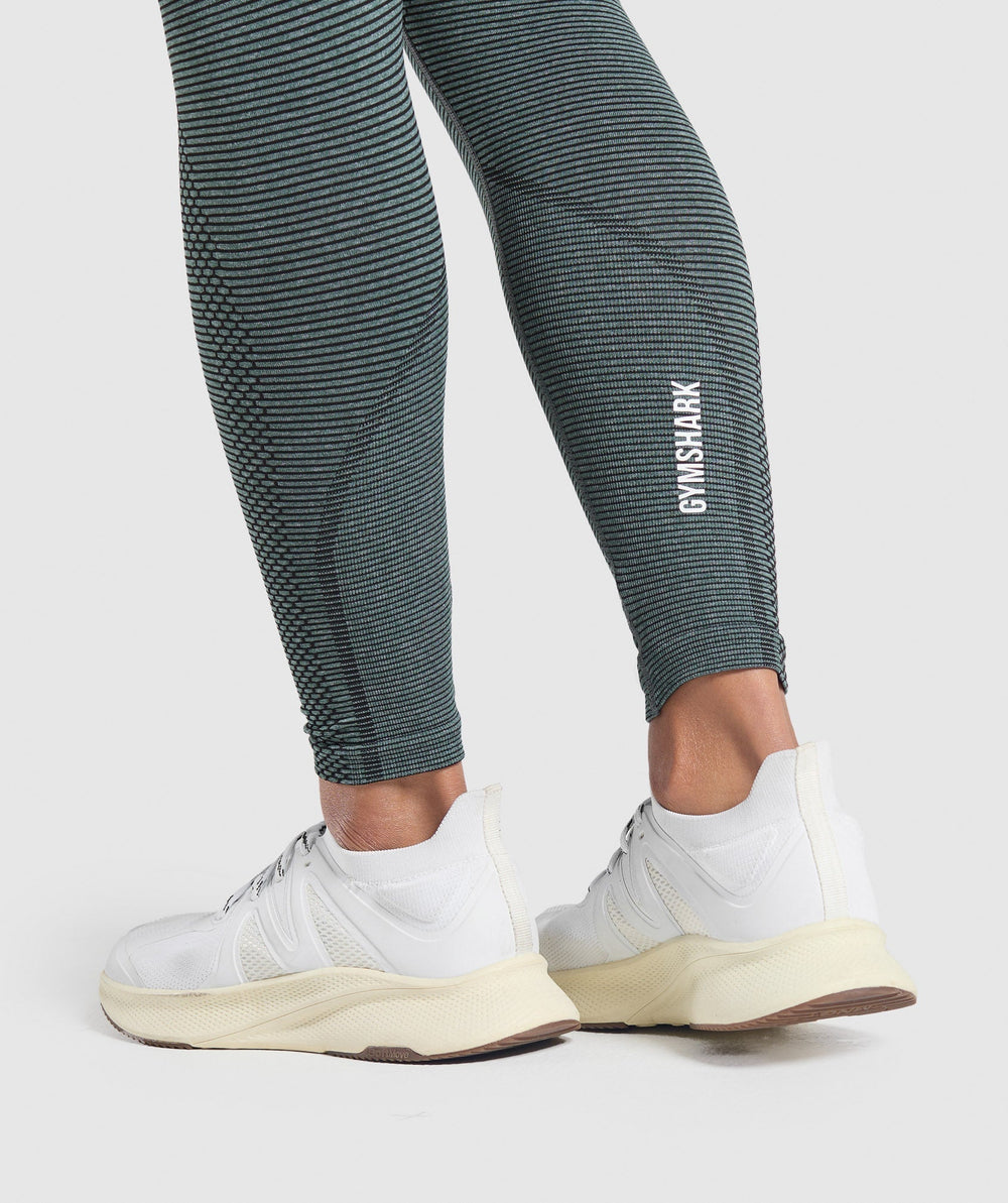 Sport Seamless Leggings - Victory Green/Discipline Green