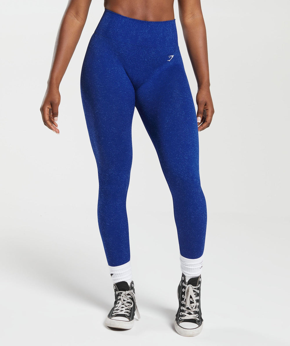 Adapt Fleck x Whitney Leggings - Cobalt Blue/Iris Blue