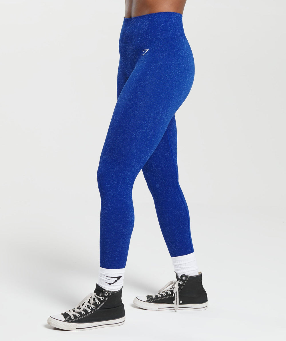 Adapt Fleck x Whitney Leggings - Cobalt Blue/Iris Blue
