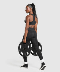 Adapt Camo Seamless Leggings - Black/Asphalt Grey