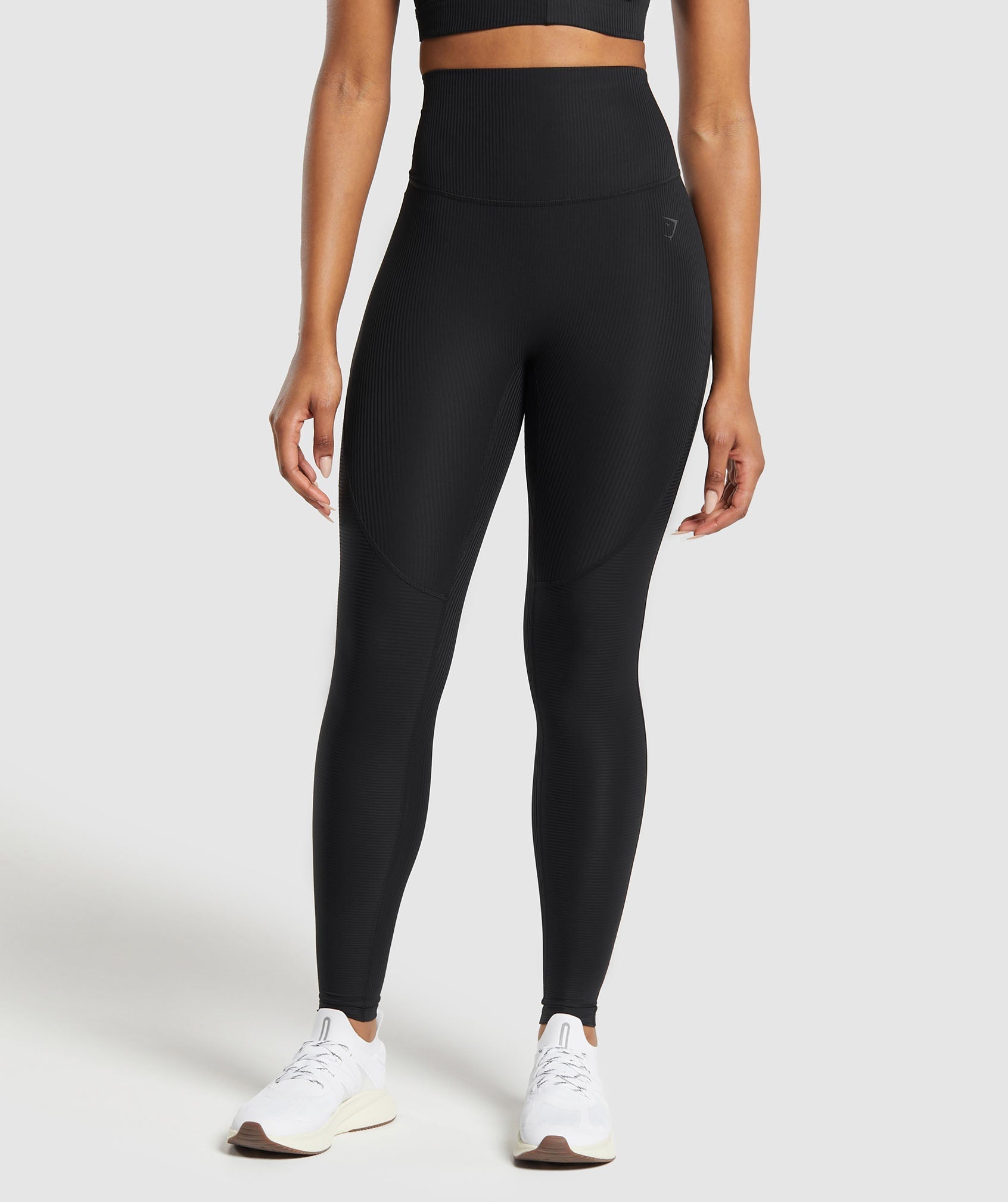 Ribbed Legging - Black