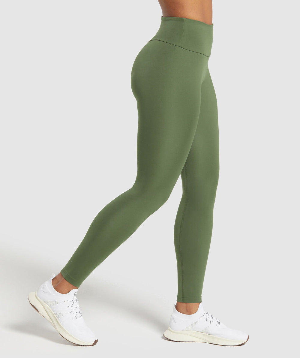 Training Leggings - Core Olive