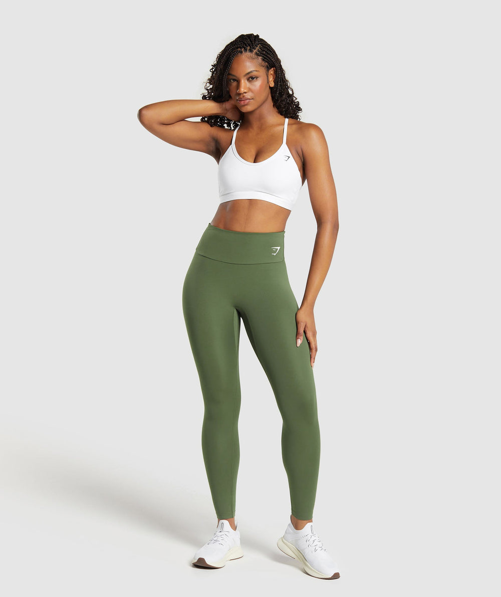 Training Leggings - Core Olive