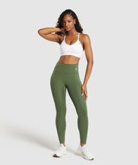 Training Leggings - Core Olive