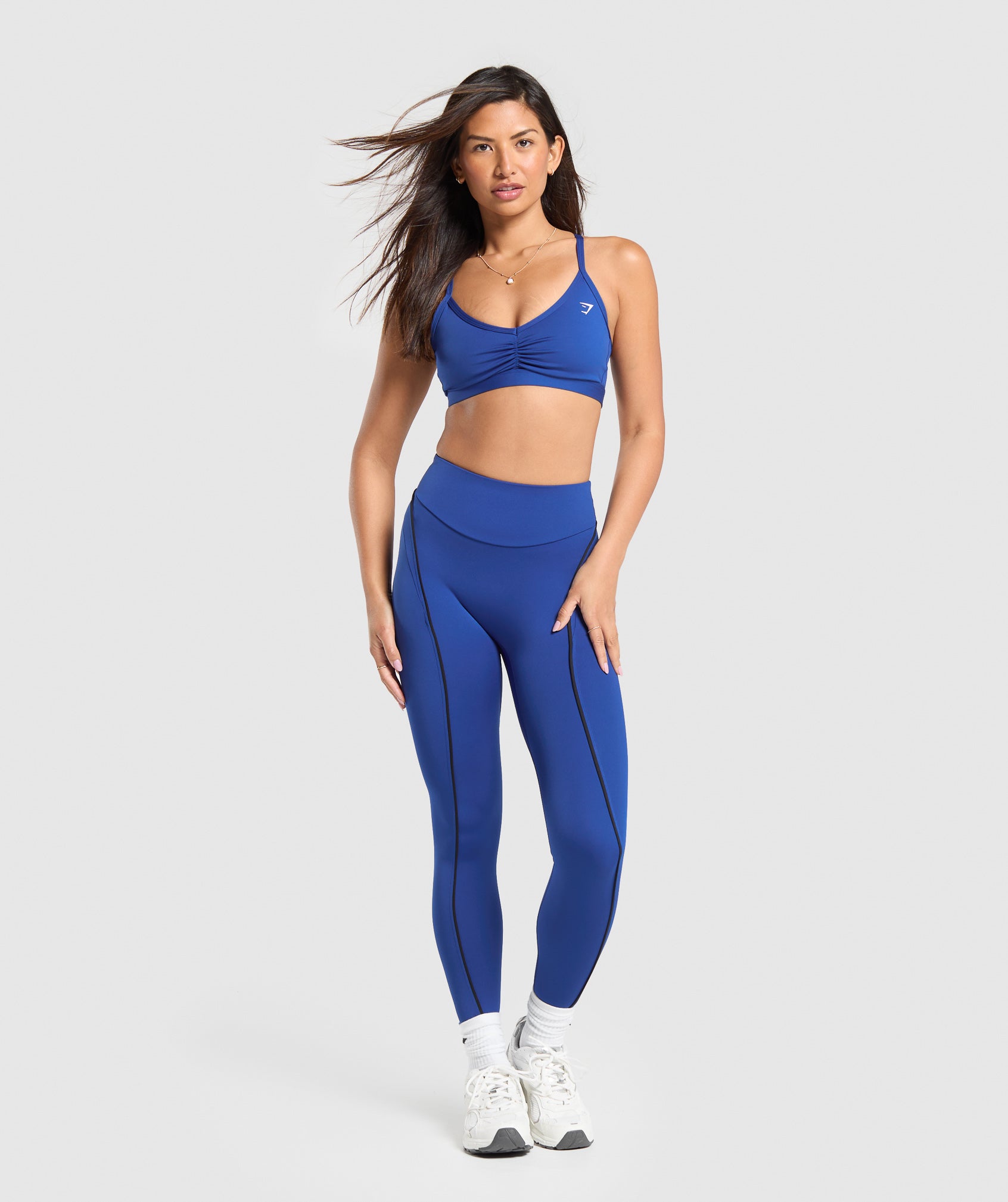 Contour Leggings - Wave Blue/Black