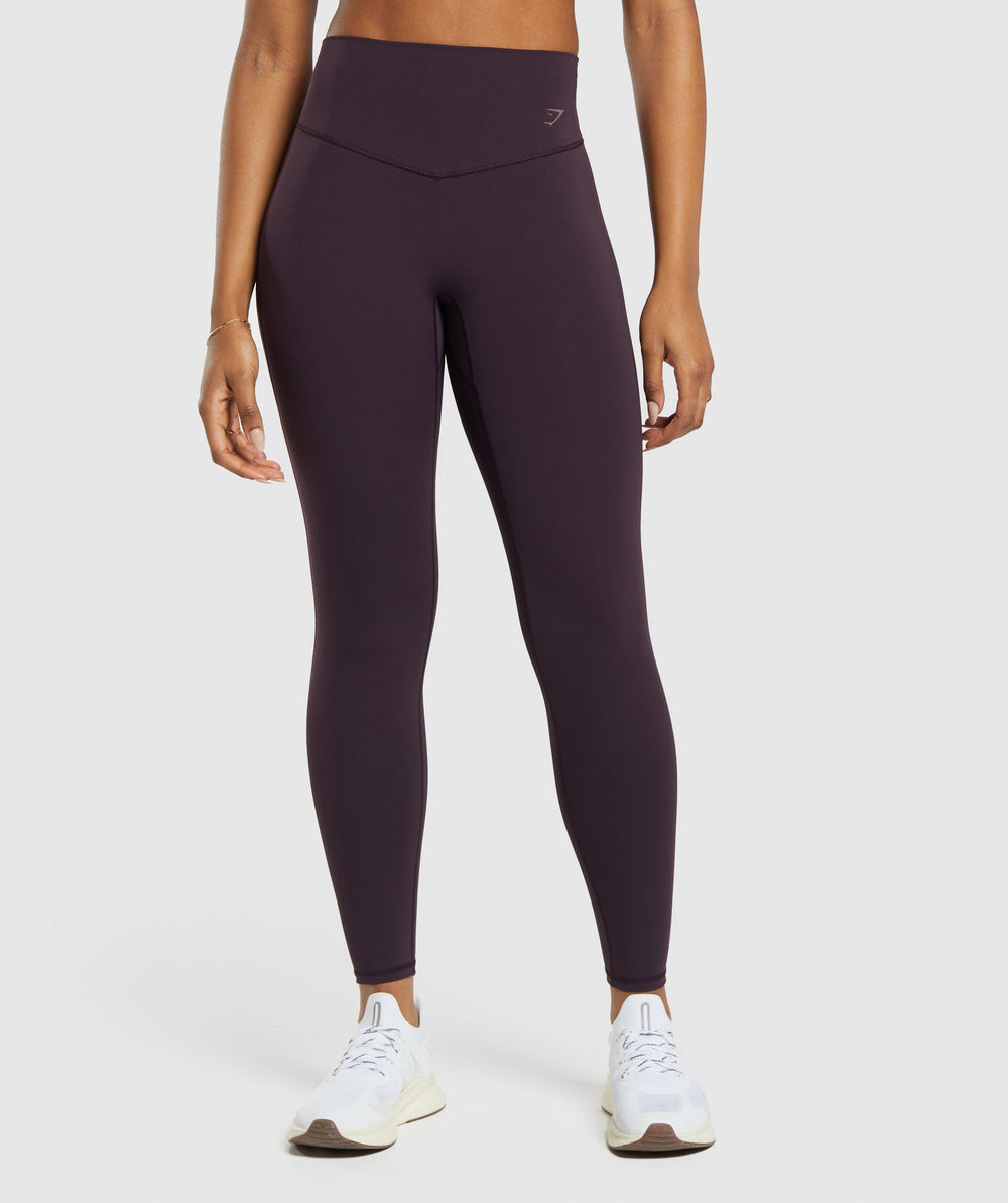 Elevate Leggings - Plum Brown