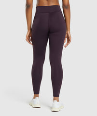 Elevate Leggings - Plum Brown
