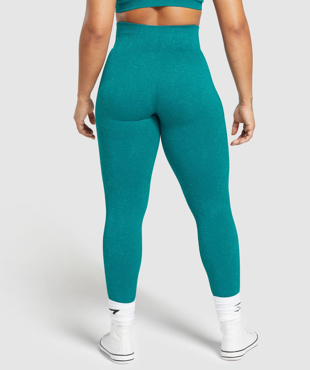 Adapt Fleck x Whitney Leggings - Ocean Teal/Artificial Teal