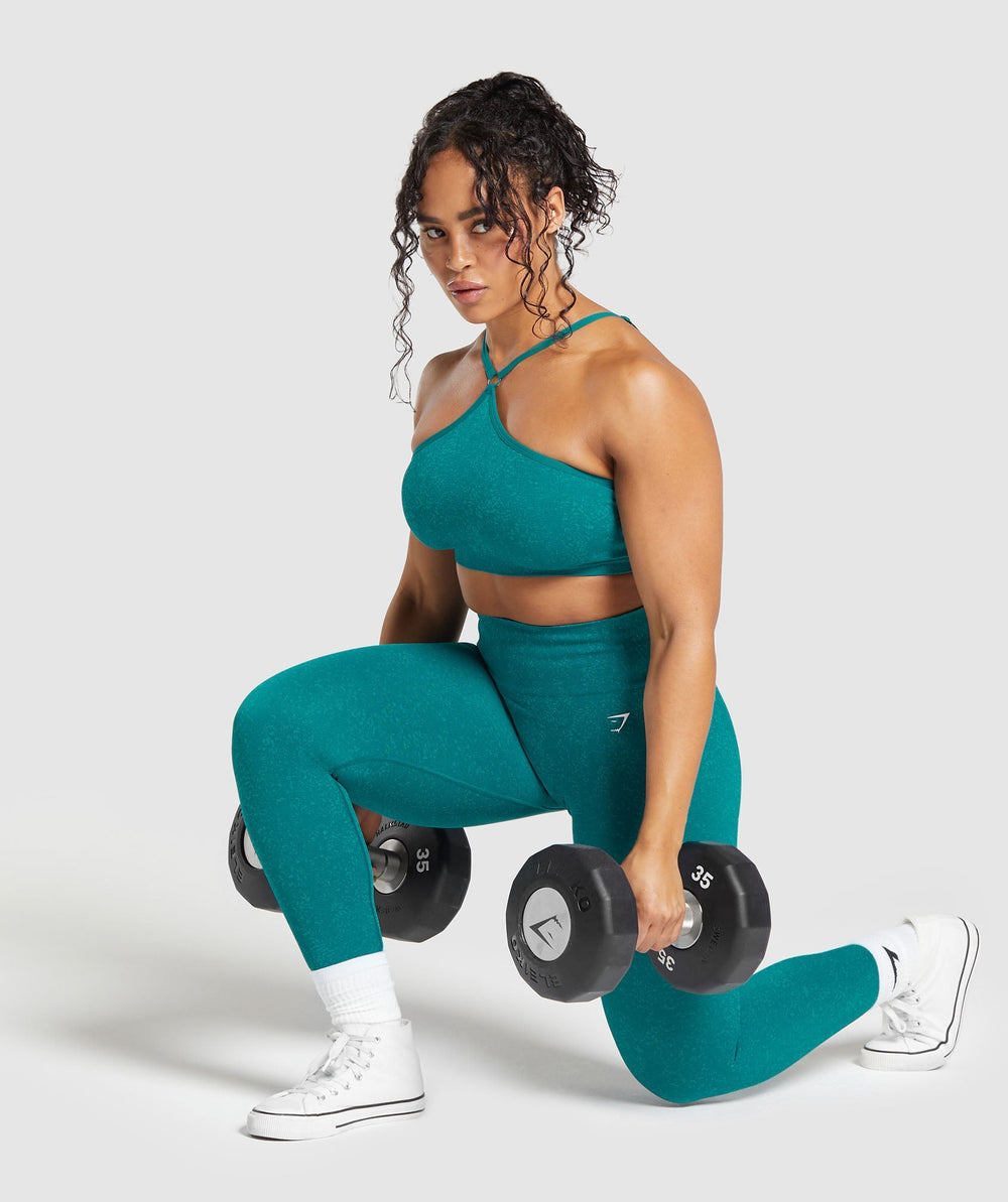 Adapt Fleck x Whitney Leggings - Ocean Teal/Artificial Teal