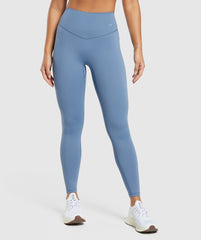 Elevate Leggings - Faded Blue