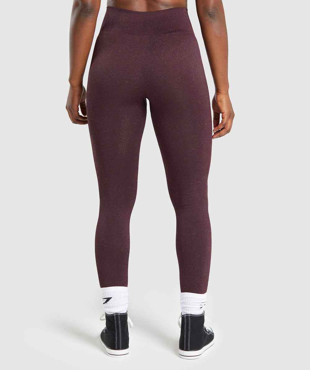 Adapt Fleck x Whitney Leggings - Depth Purple/ Steel Purple