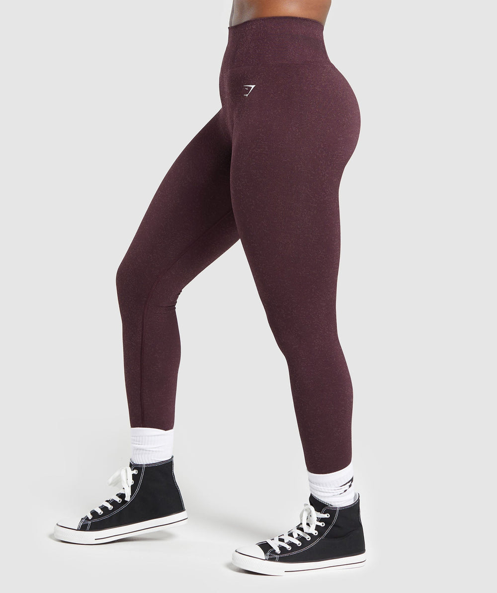 Adapt Fleck x Whitney Leggings - Depth Purple/ Steel Purple