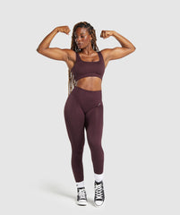 Adapt Fleck x Whitney Leggings - Depth Purple/ Steel Purple