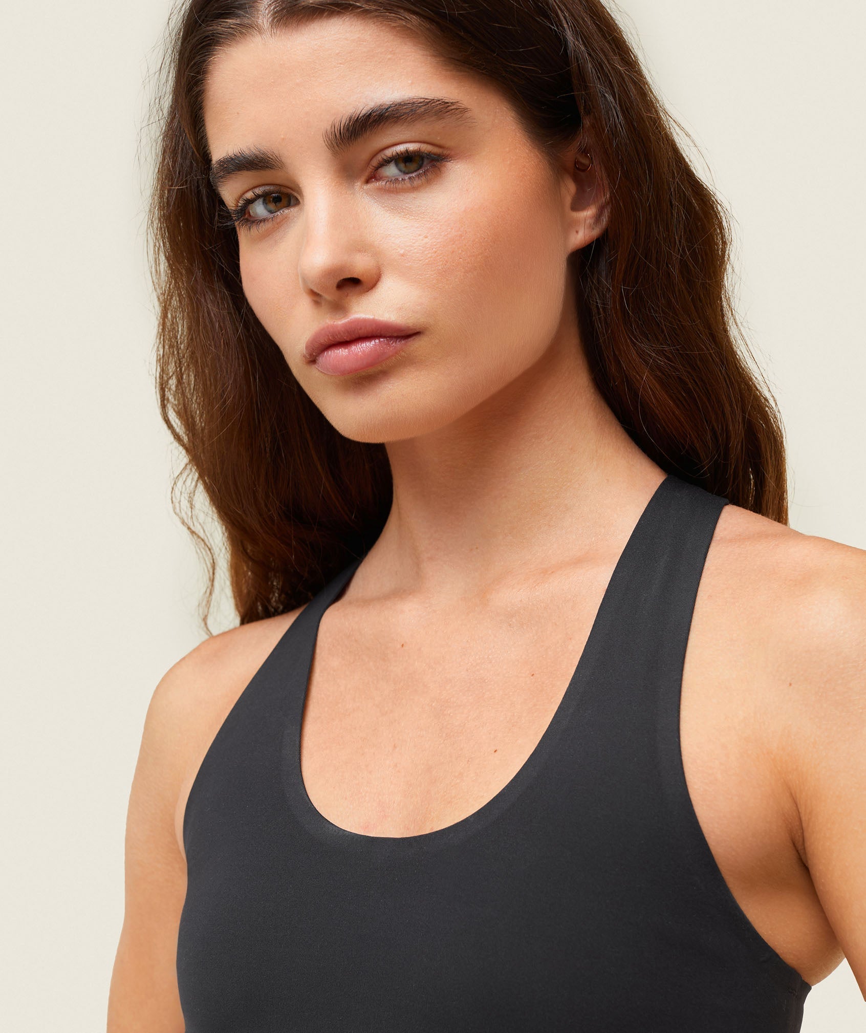 everywear Second Skin Tank - Black