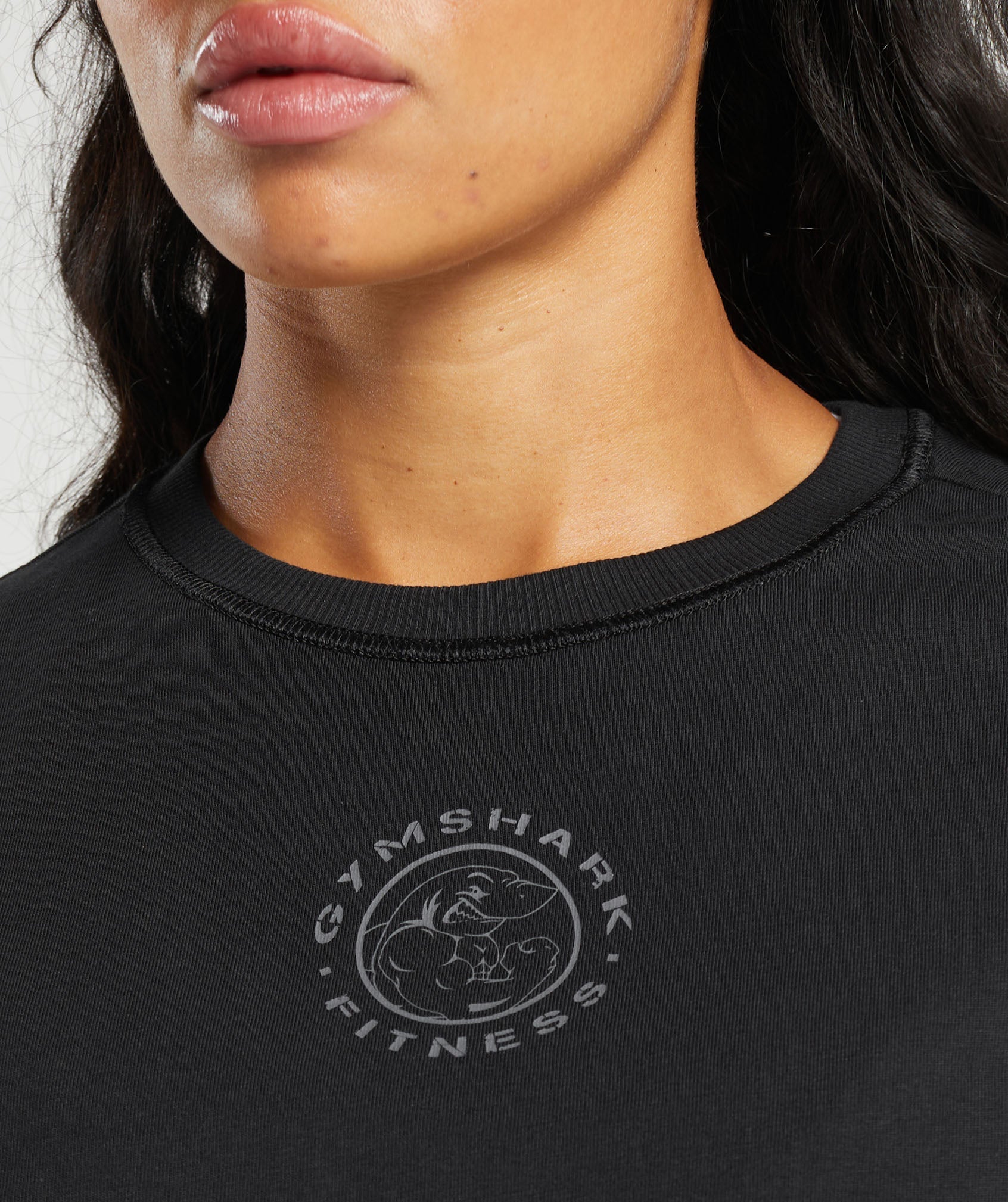 Legacy Crop Top - Black