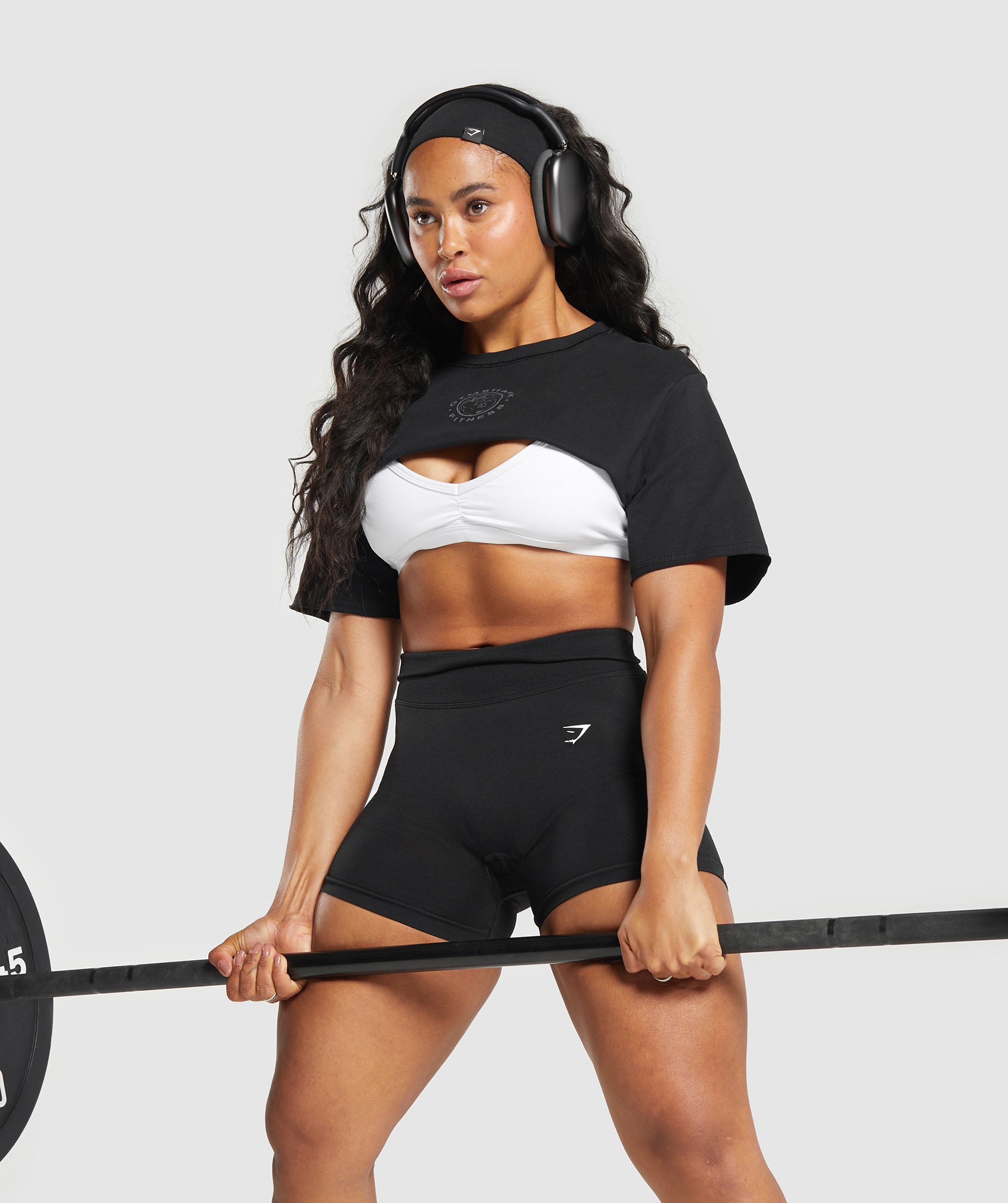 Legacy Crop Top - Black