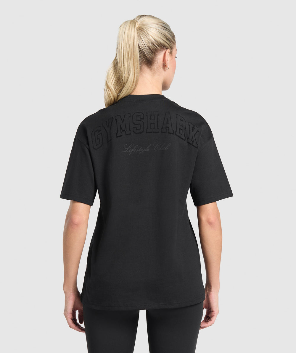 Campus Classics Graphic T-Shirt - Black