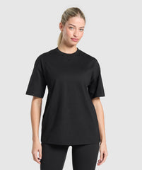 Campus Classics Graphic T-Shirt - Black