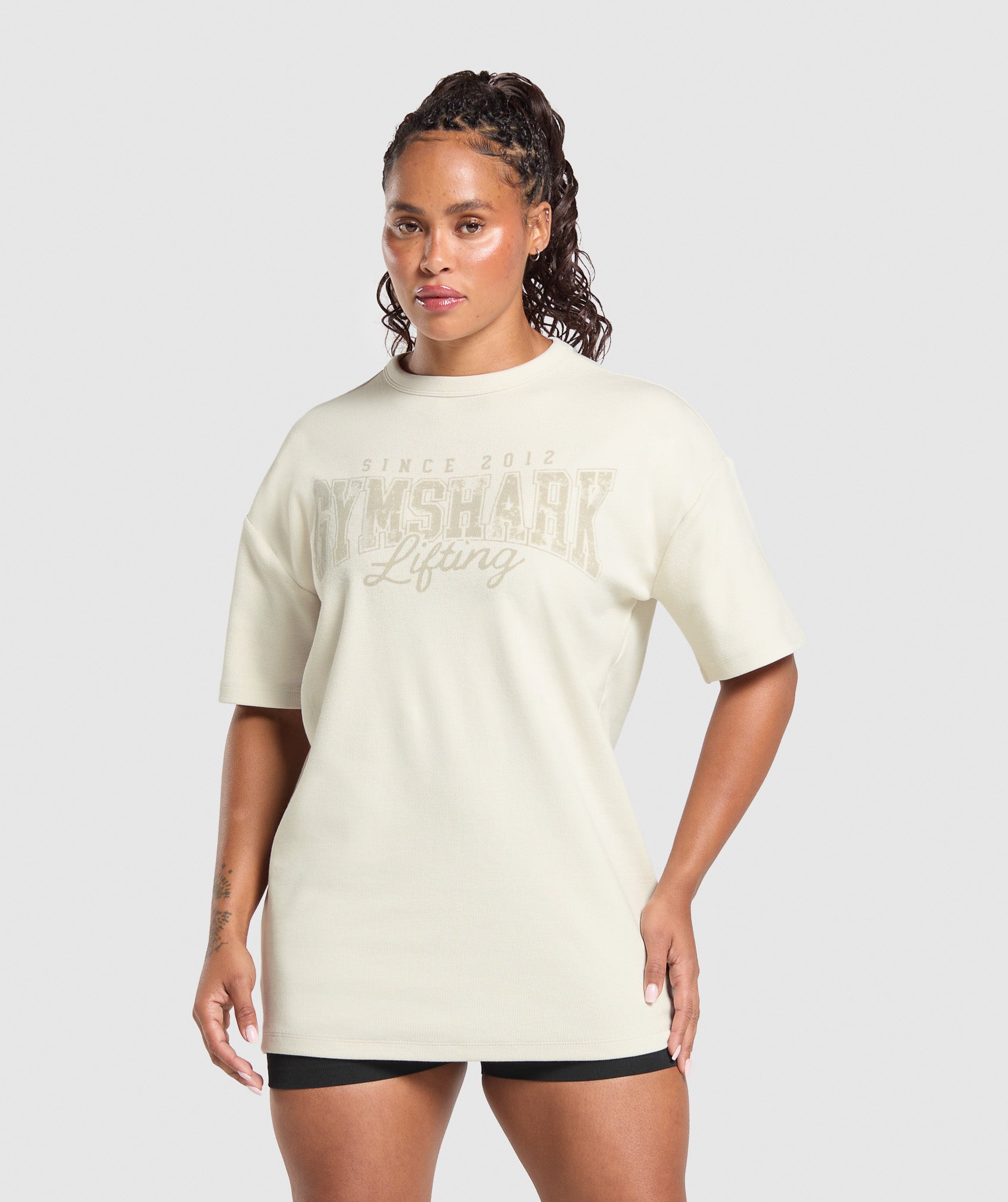 Lifting Oversized Pump Cover - Oat White