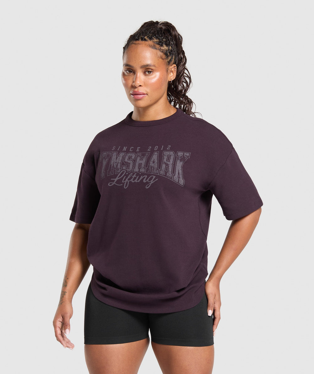 Lifting Oversized Pump Cover - Plum Brown