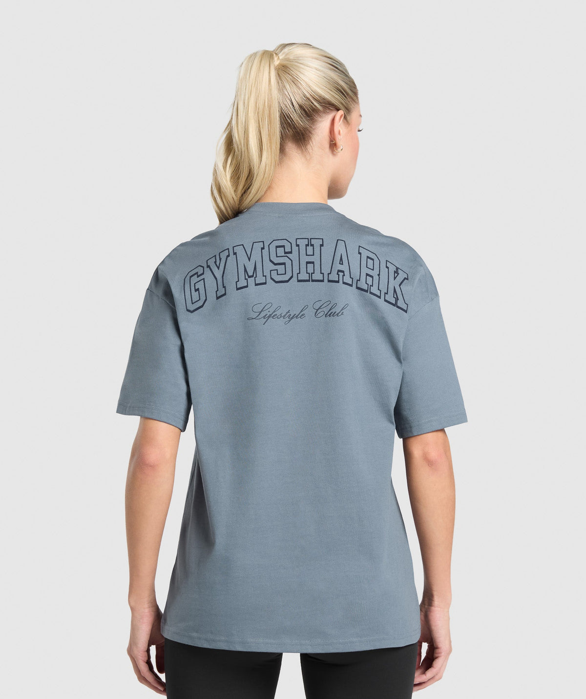 Campus Classics Graphic T-Shirt - Iron Blue