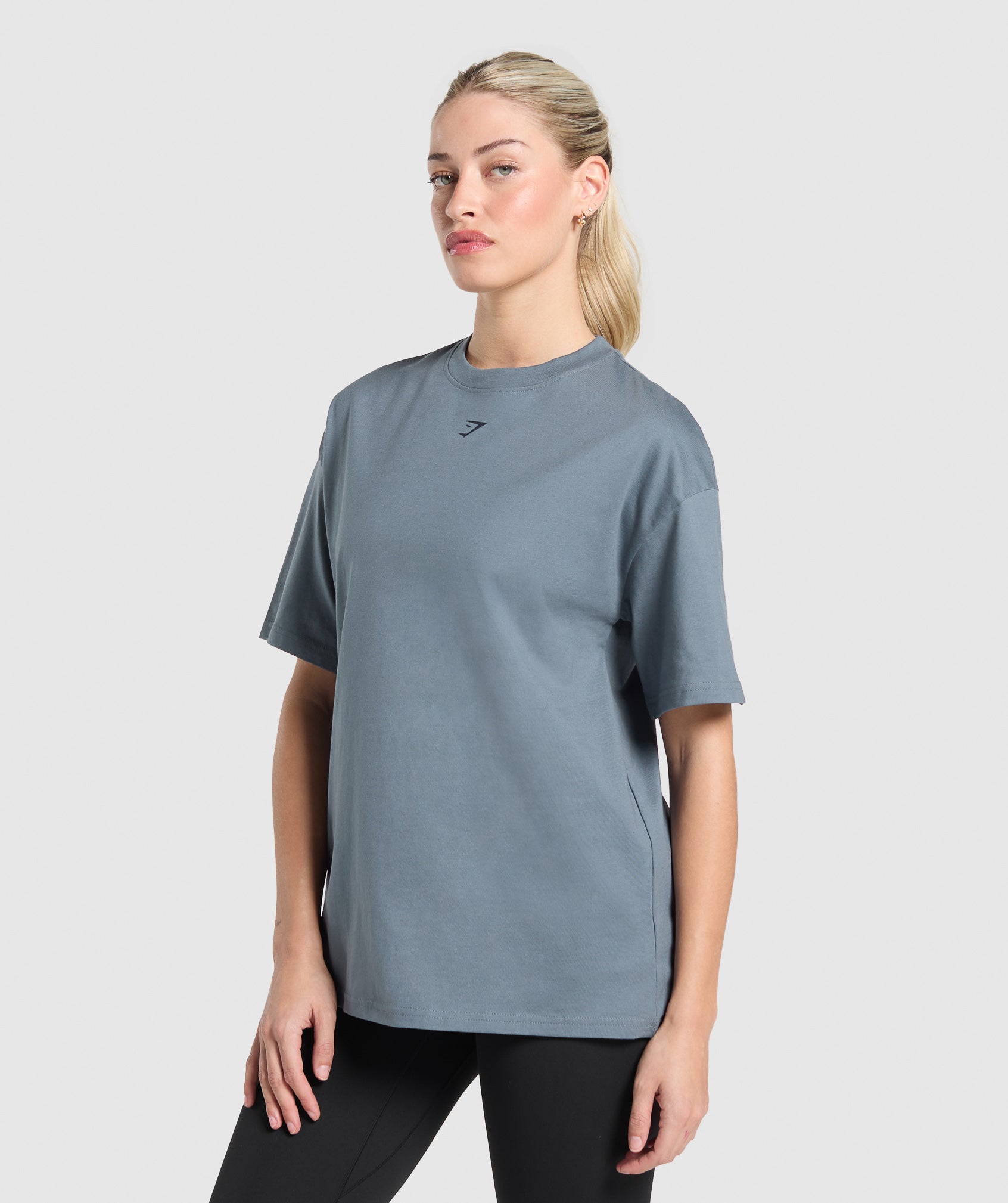 Campus Classics Graphic T-Shirt - Iron Blue