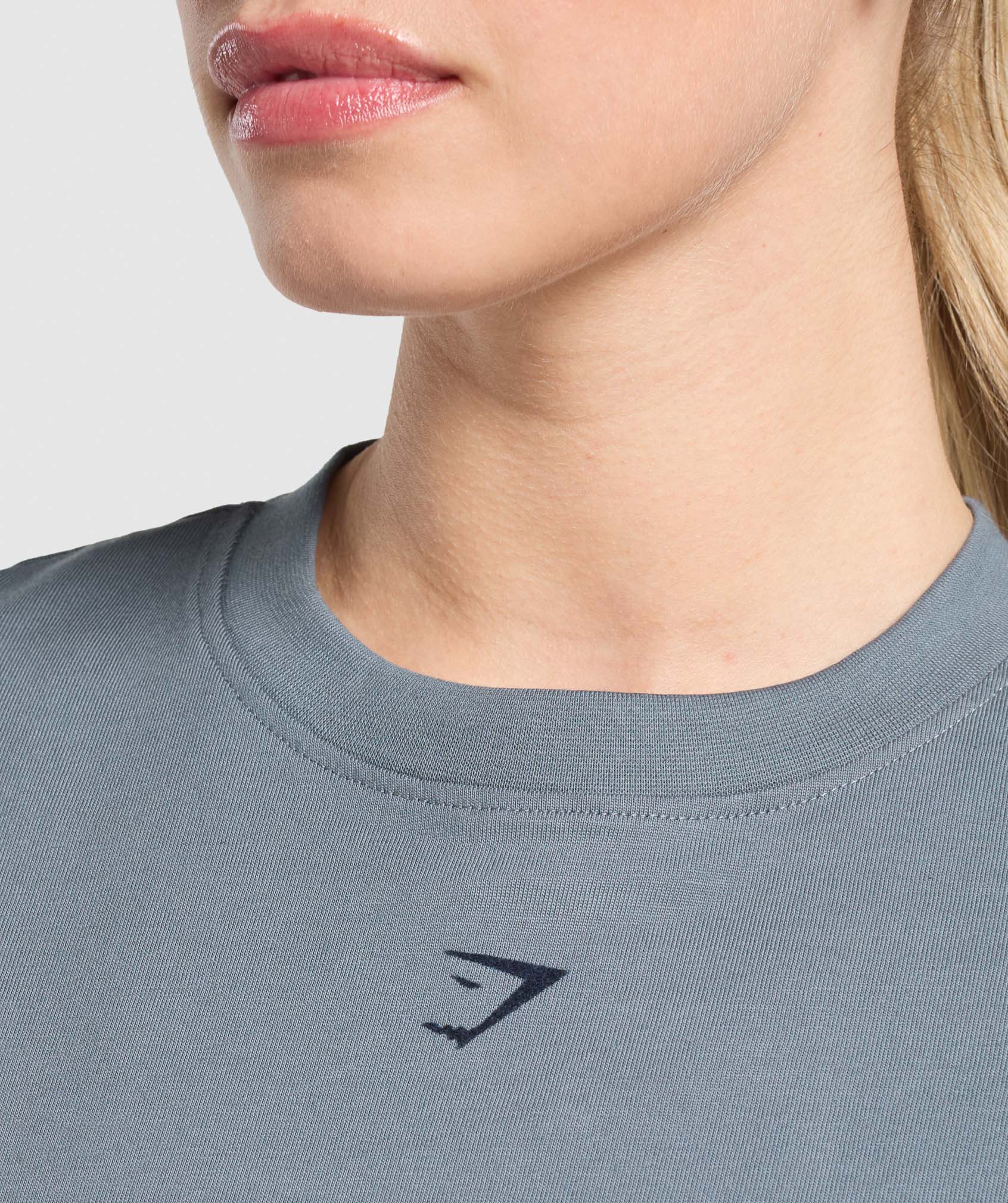 Campus Classics Graphic T-Shirt - Iron Blue