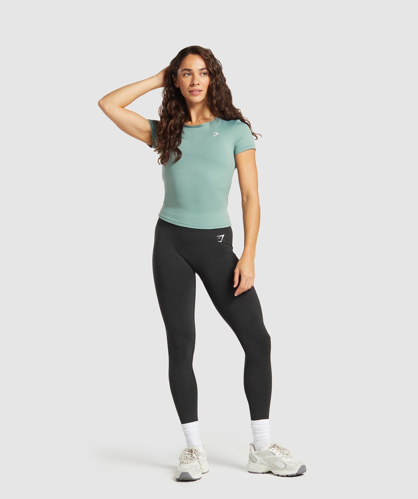 Training Baby Tee - Celeste Blue