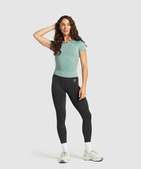 Training Baby Tee - Celeste Blue
