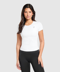 Training Baby Tee - White