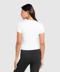 Training Baby Tee - White