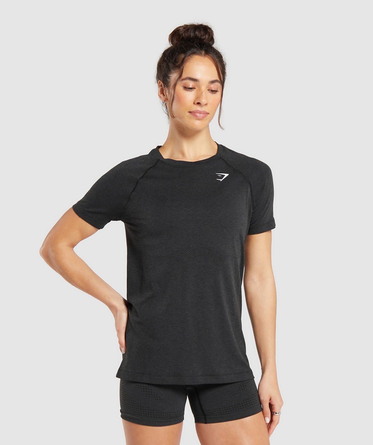Vital Light T-Shirt - Black Marl