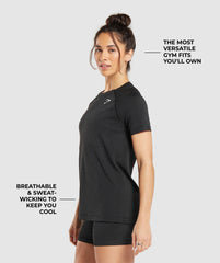 Vital Light T-Shirt - Black Marl