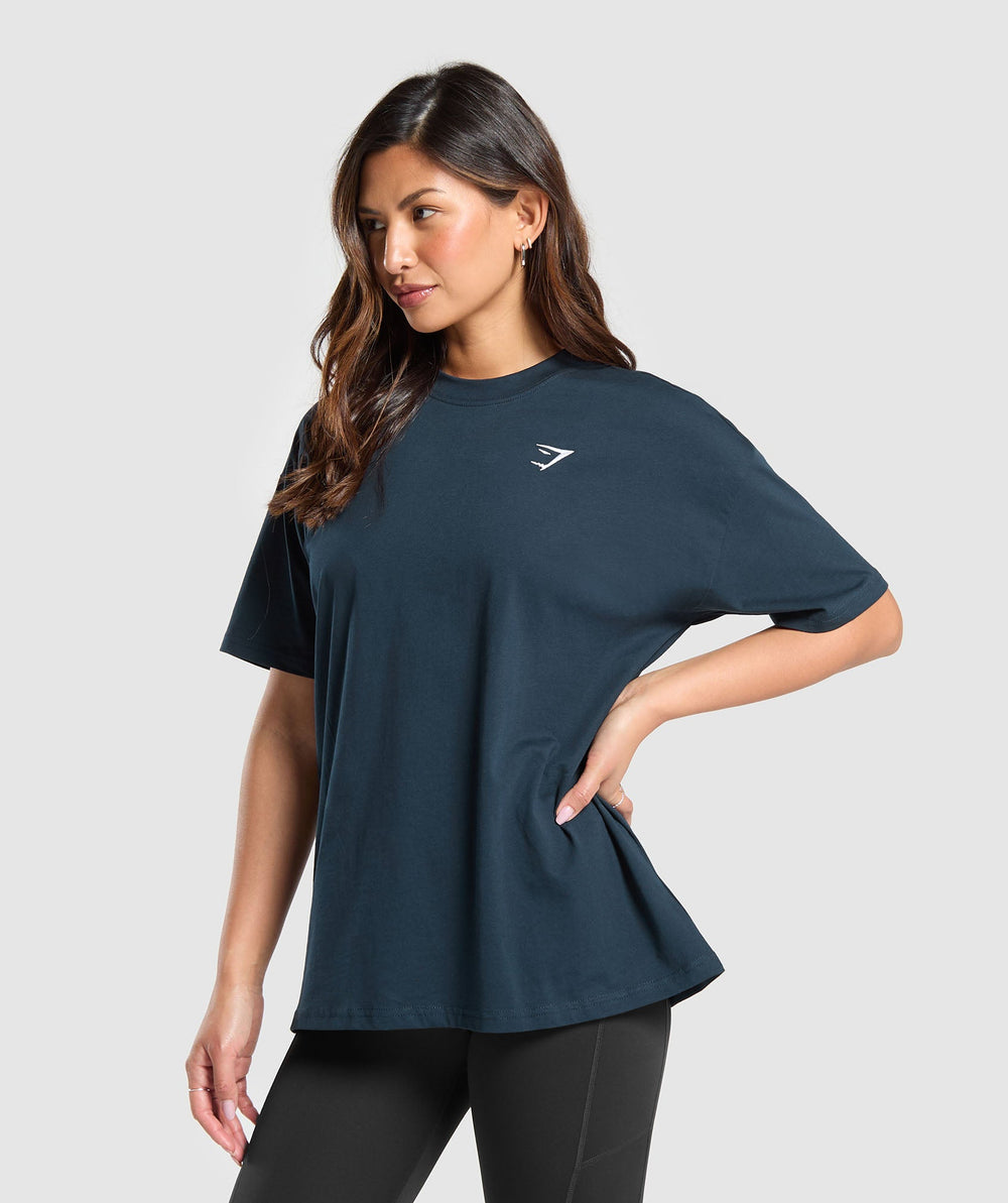 Training Oversized T-Shirt - Navy