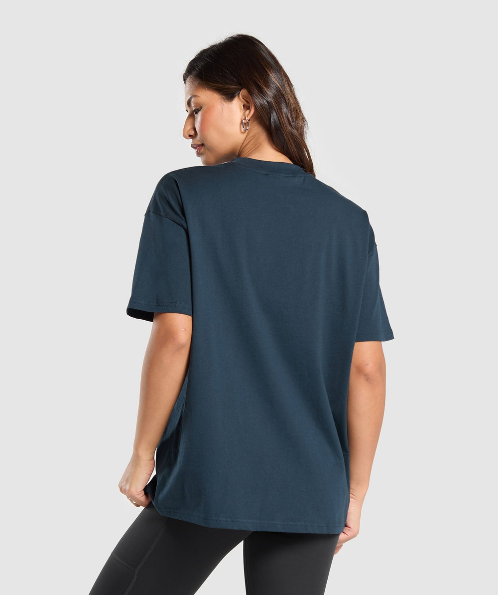 Training Oversized T-Shirt - Navy