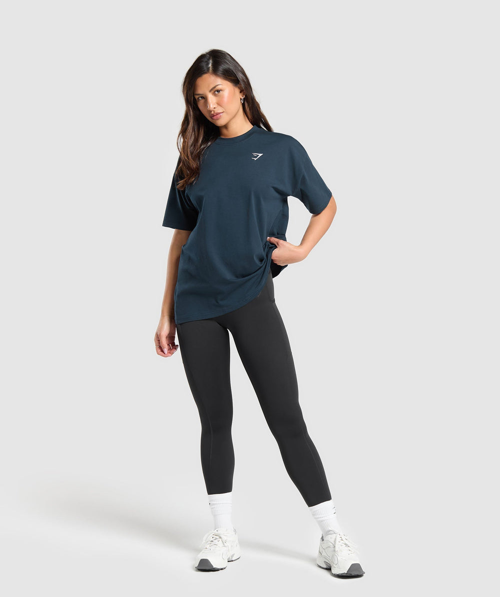 Training Oversized T-Shirt - Navy