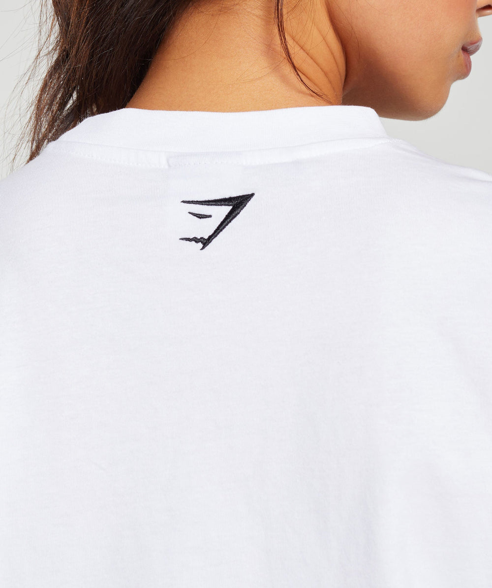 Block Oversized T-Shirt - White