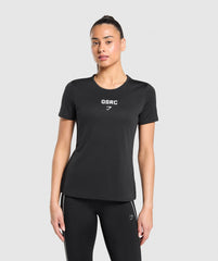 Run Club Graphic T-Shirt - Black