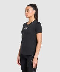 Run Club Graphic T-Shirt - Black