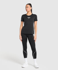 Run Club Graphic T-Shirt - Black