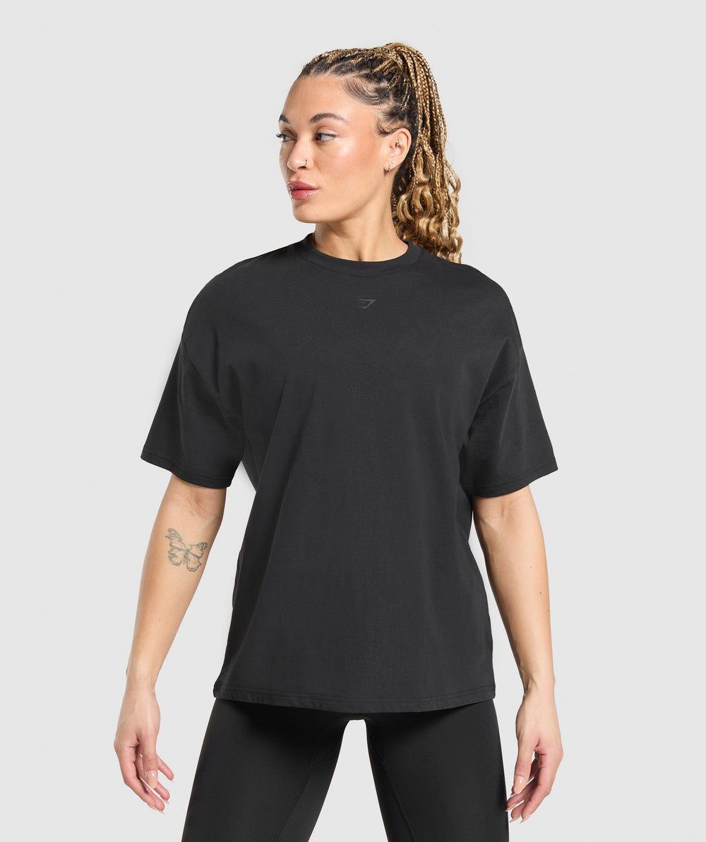 Wordmark Graphic T-Shirt - Black