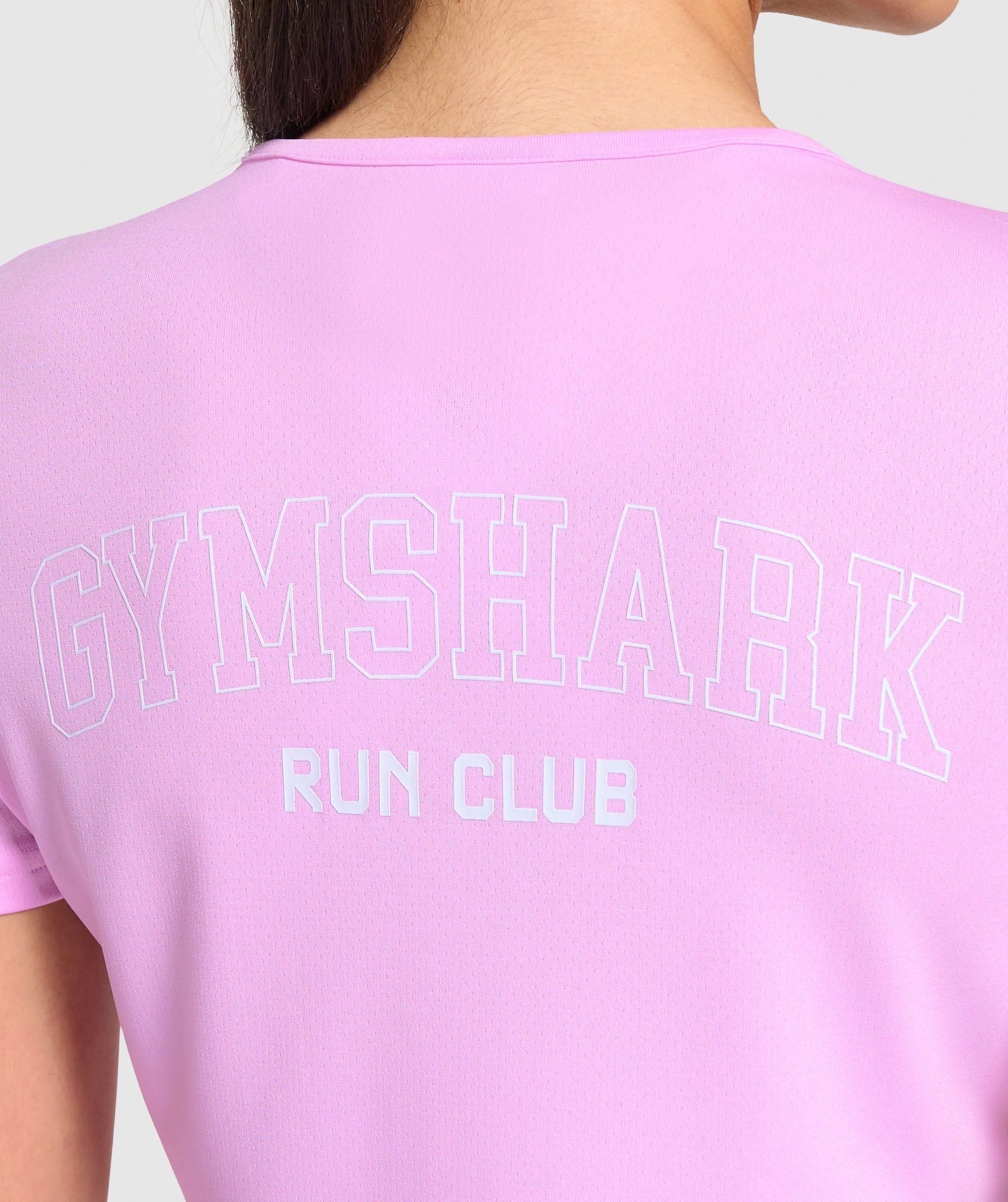 Run Club Graphic T-Shirt - Sour Pink