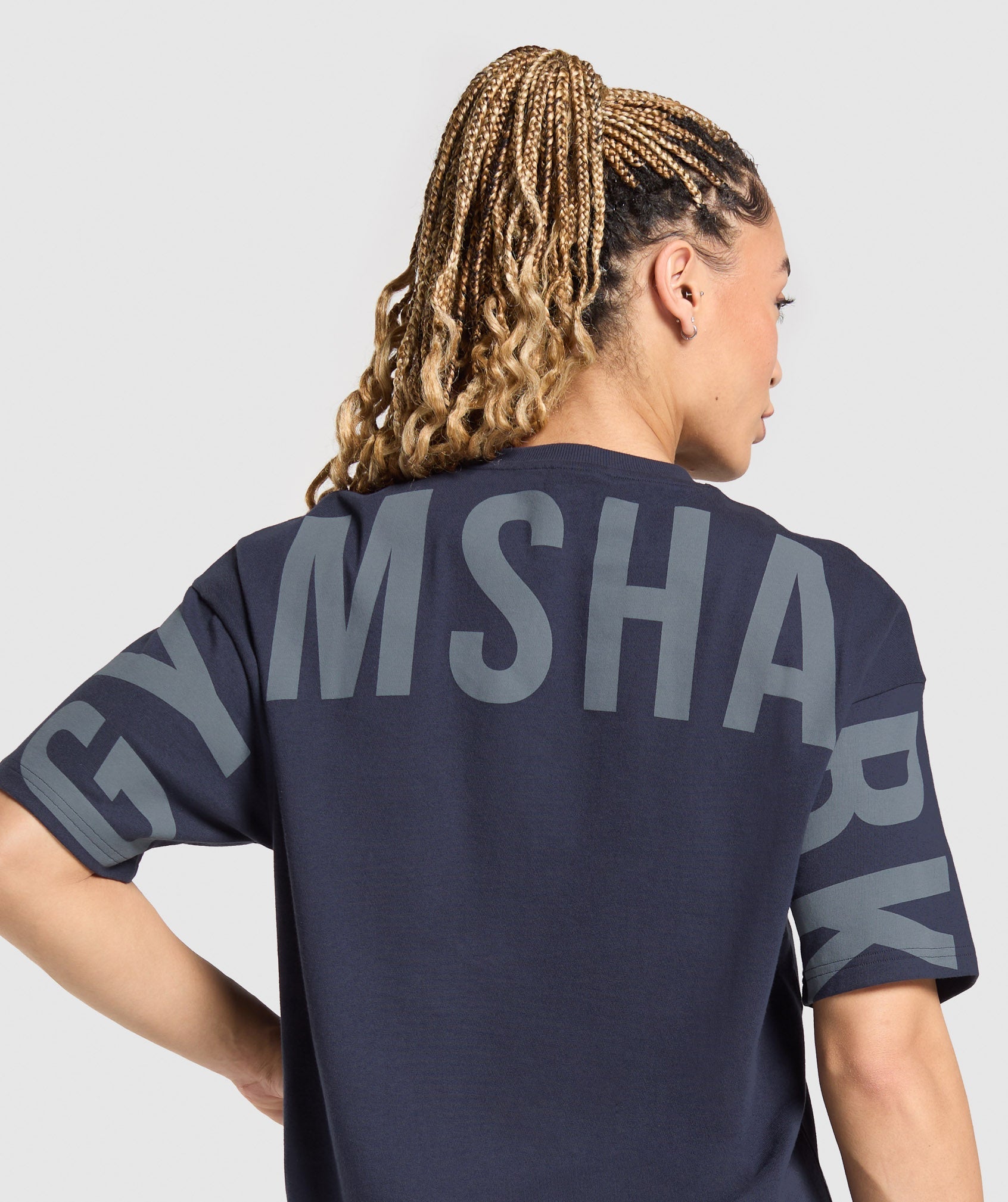 Wordmark Graphic T-Shirt - Heavy Blue