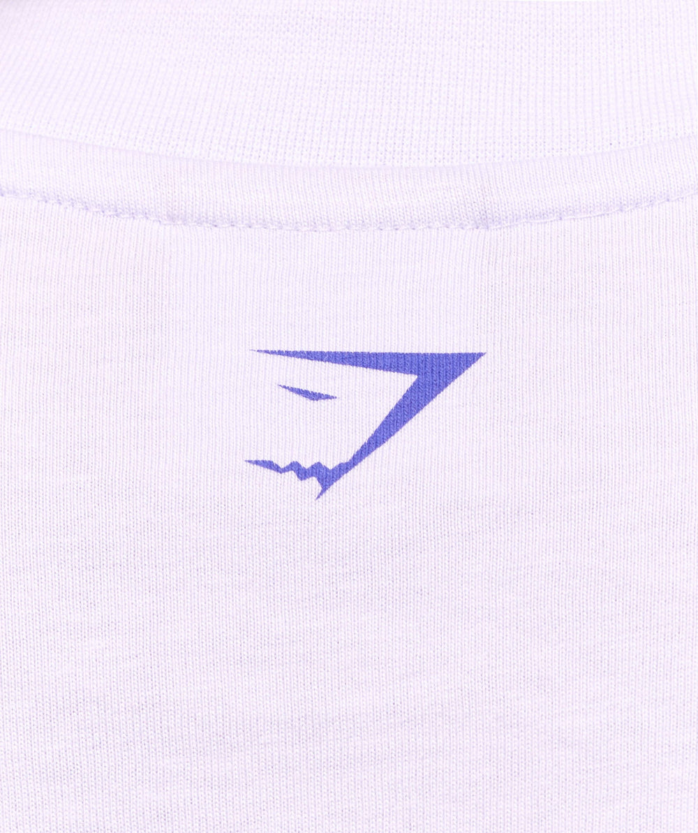 Heavy Duty Graphic Oversized T-Shirt - Fresh Lilac