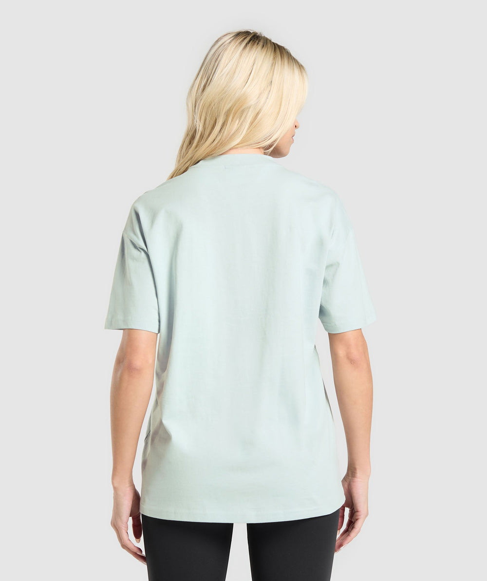 Training Oversized T-Shirt - Cool Blue