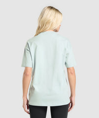 Training Oversized T-Shirt - Cool Blue